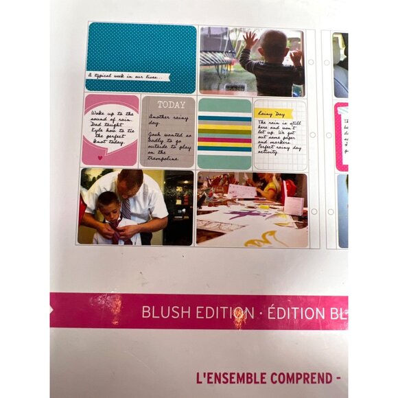 Project Life Becky Higgins Blush Edition Core Scrapbook Kit 616 Cards 12x12 - Picture 8 of 10